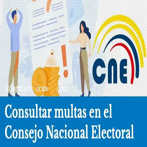 Consulta de multas CNE Ecuador