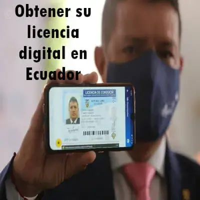 obtener licencia digital ecuador