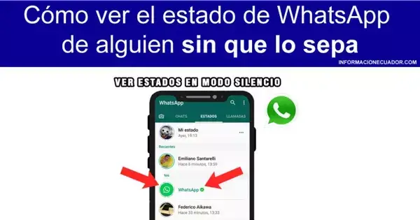Como ver estados de Whatsapp sin ser vistos