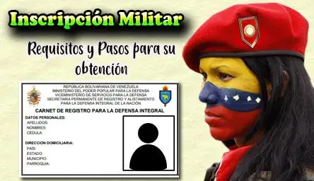 Inscripción Militar en Venezuela
