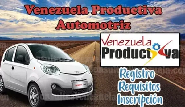 Venezuela Productiva Productos, Registro y Requisitos