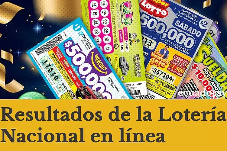 Consultar resultados Lotería Nacional Ecuador