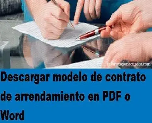 modelo contrato arrendamiento pdf