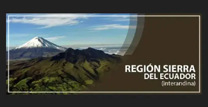 region sierra interandina ecuador