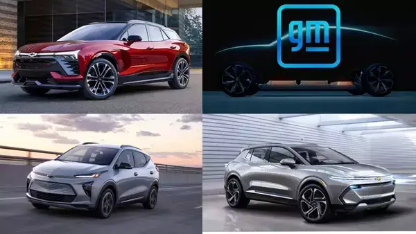 Chevrolet lanzará tres nuevos SUV eléctricos en Sudamérica