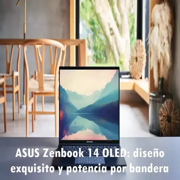 ASUS Zenbook 14 OLED: diseño exquisito y potencia