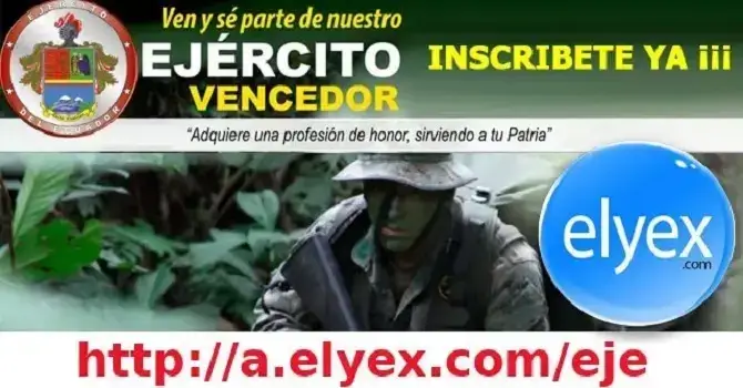 Ejército de Ecuador: Reclutamiento para Especialistas