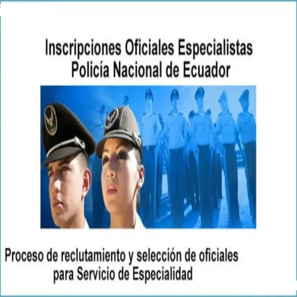 Inscripciones Oficiales Especialistas Policía Nacional