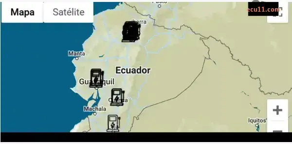 La red nacional de electrolineras en Ecuador