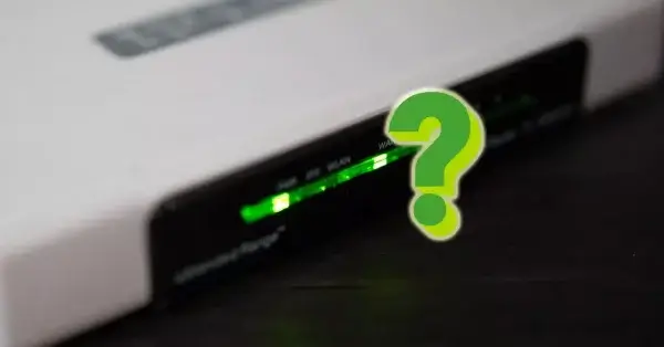 Luces del router fijas en verde o parpadeando