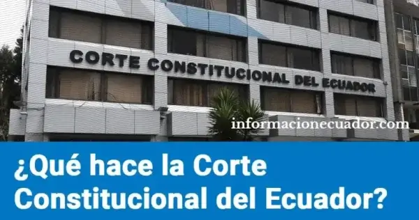 ¿Qué hace la Corte Constitucional del Ecuador?