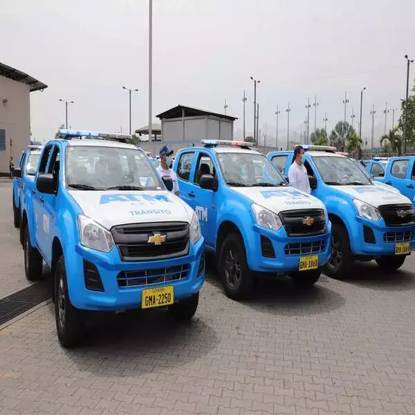Nuevas camionetas eléctricas para la ATM de Guayaquil