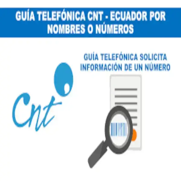 Guía Telefónica CNT Ecuador por Nombre o Número