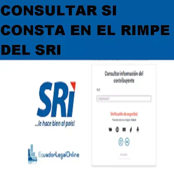 Consulta de RIMPE base de datos del SRI Ecuador