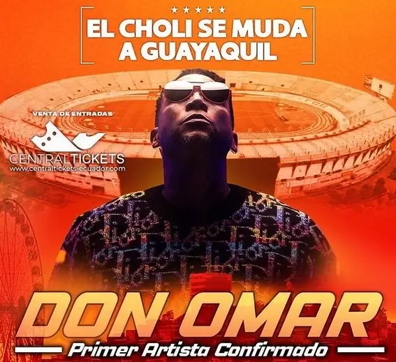 Concierto Don Omar en Ecuador – Venta de Entradas