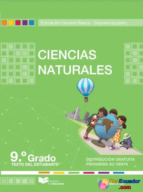 Libro de ciencias naturales de noveno grado de EGB resuelto