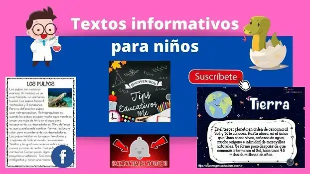 Ejemplo de un texto informativo corto para niños de primaria