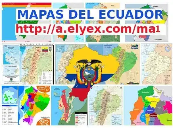 Mapa del Ecuador para colorear provincias dibujo blanco negro