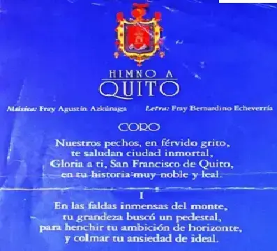 Himno a Quito (Letra y música)
