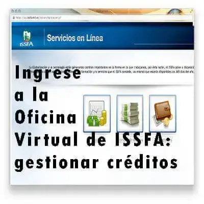 Ingrese a la Oficina Virtual de ISSFA: gestionar créditos