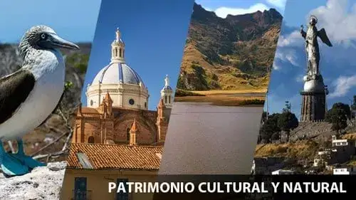 %%currentyear%% Patrimonio Cultural y Natural del Ecuador ejemplos lugares humanidad tangibles para niños deducción lugares riquezas UNESCO