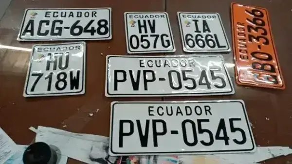 Conoce sobre las placas de carros en Ecuador