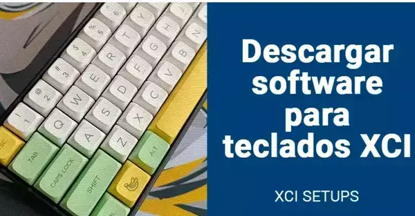 Descargar software para configurar el teclado XCI